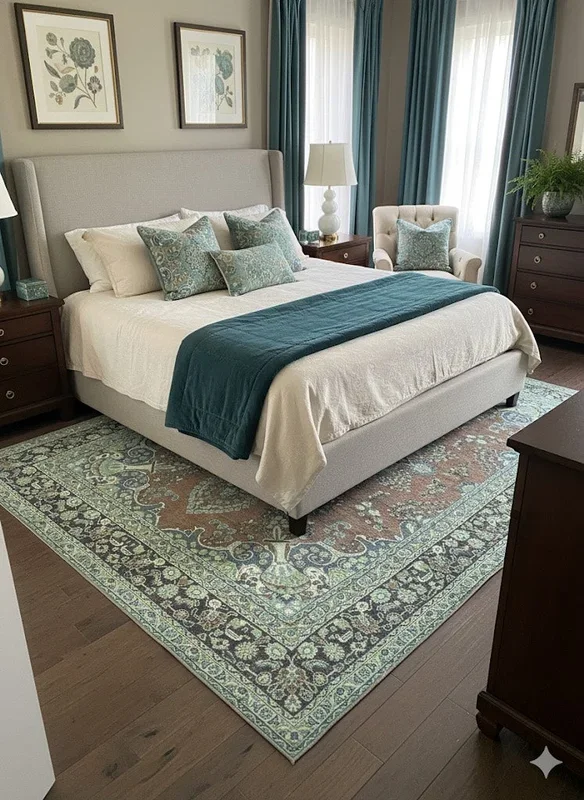 9′ x 12′ Washable Area Rug