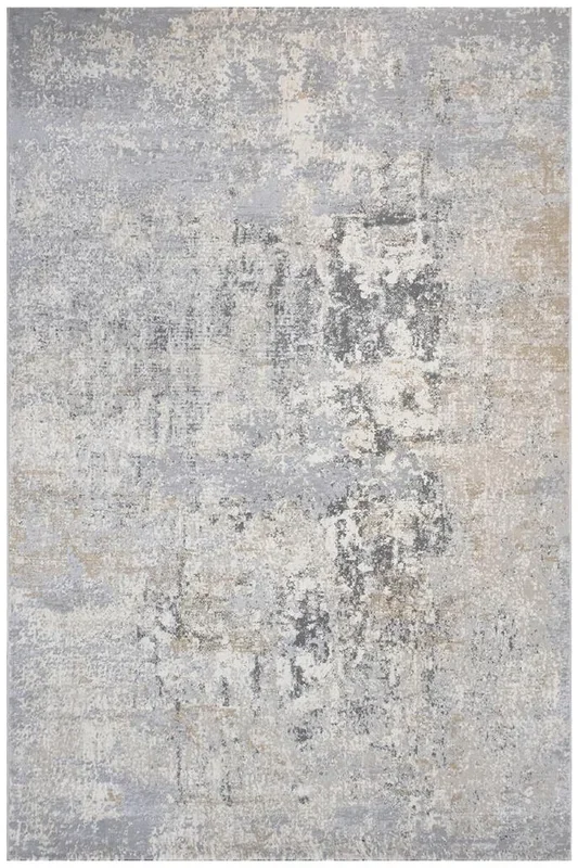 Abstract Bree Grey Cream Rug