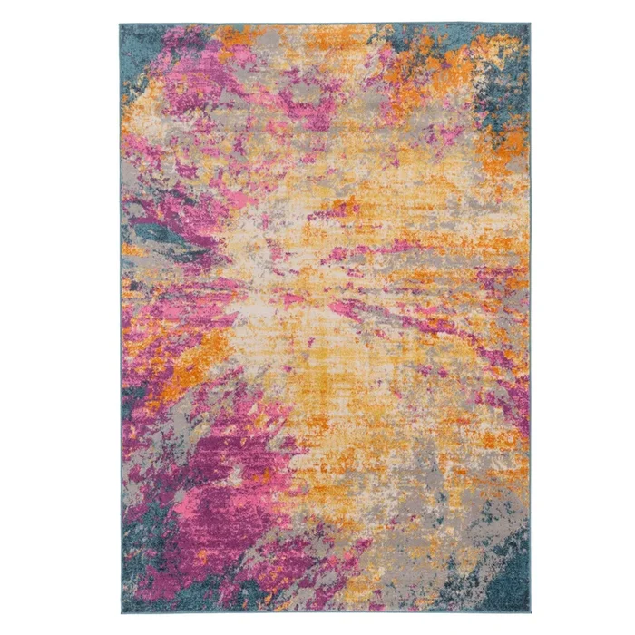 Abstract Multicolour Area Rug – Pulse
