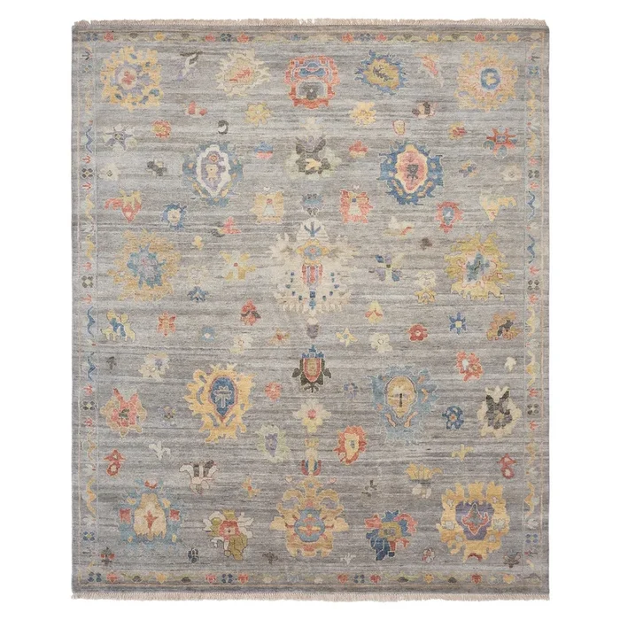 Adanus Collection Hand-knotted Area Rug #AA893KA