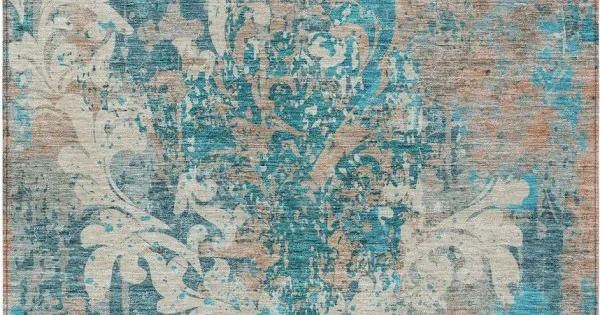 Addison Chantille ACN936-Teal 8 ft. X 10 ft. Rectangle Rug
