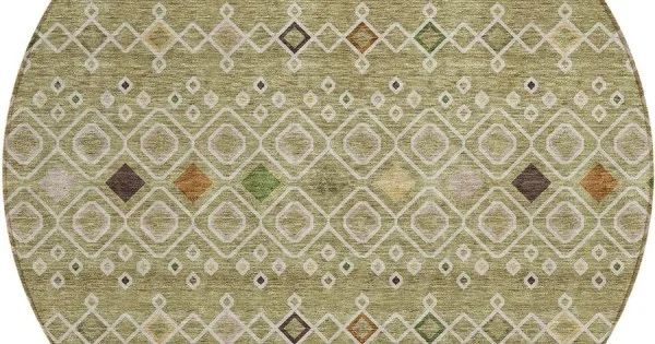 Addison Chantille ACN938-Sage 8 ft. X 8 ft. Round Rug