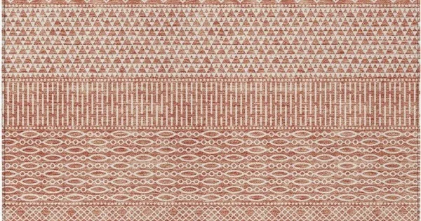 Addison Chantille ACN939-Salmon 5 ft. X 7 ft. 6 in. Rectangle Rug