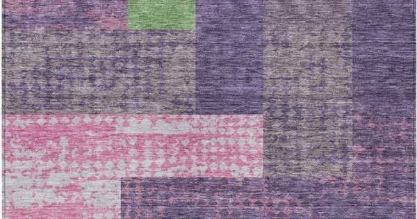 Addison Chantille ACN941-Purple 5 ft. X 7 ft. 6 in. Rectangle Rug