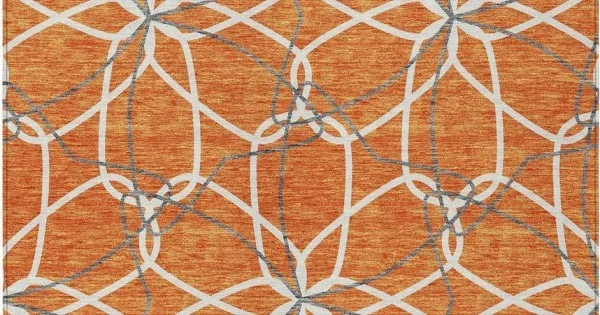 Addison Chantille ACN950-Orange 9 ft. X 12 ft. Rectangle Rug