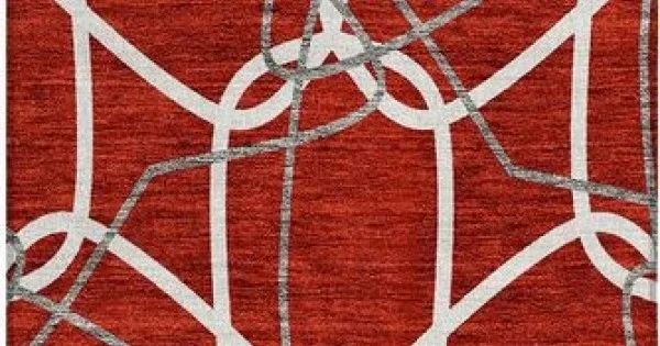 Addison Chantille ACN950-Red 2 ft. 3 in. X 7 ft. 6 in. Rectangle Rug