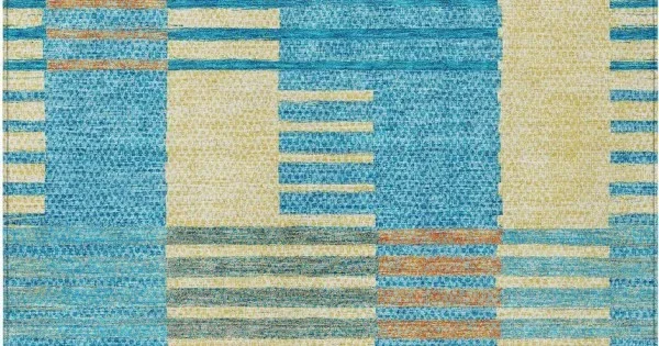Addison Chantille ACN954-Teal 9 ft. X 12 ft. Rectangle Rug