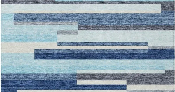 Addison Chantille ACN956-Blue 5 ft. X 7 ft. 6 in. Rectangle Rug