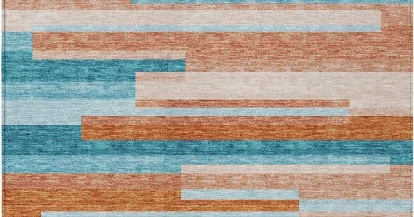 Addison Chantille ACN956-Orange 8 ft. X 10 ft. Rectangle Rug