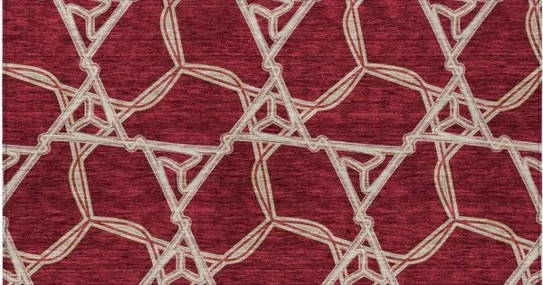 Addison Chantille ACN959-Burgundy 10 ft. X 14 ft. Rectangle Rug