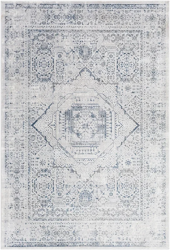 Aisha 26126 Machine Woven Synthetic Blend Indoor Area Rug by Surya Rugs
