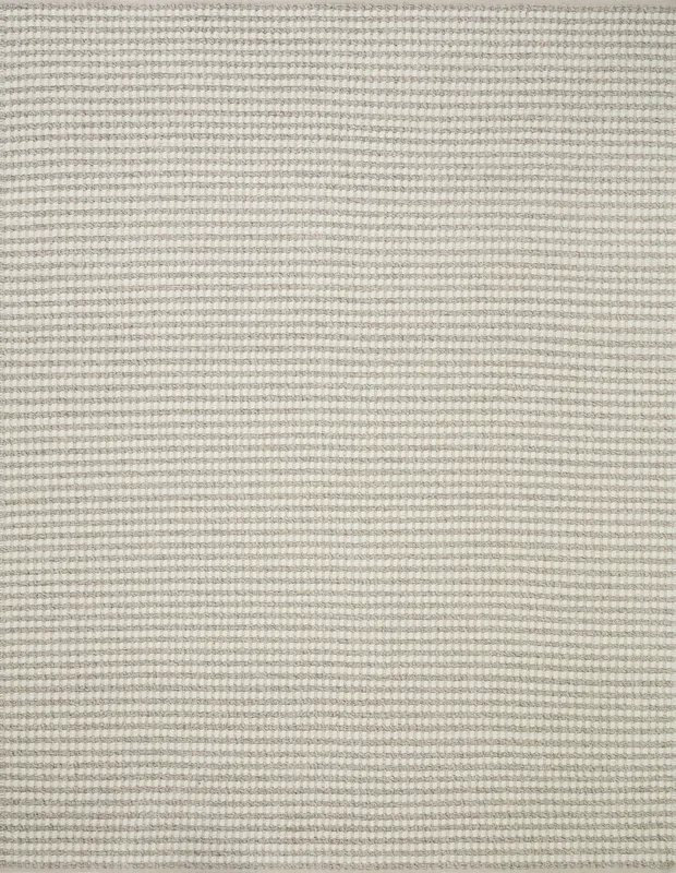 Amber Lewis x Loloi Ojai OJA-01 Ivory Stone Contemporary Hand Loomed Rug