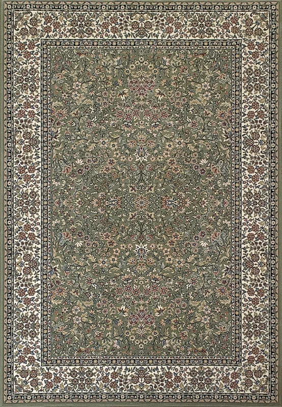 ANCIENT GARDEN 57078-4444 GREEN/IVORY