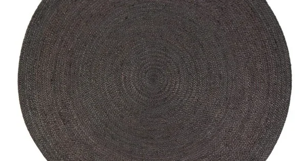 Anji Mountain Anji Mountain 6′ x 6′ Kerala Gray Jute Rug