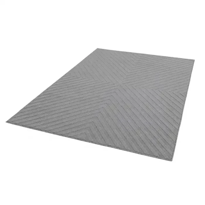 Antibes AN07 Light Grey Arrow Rug