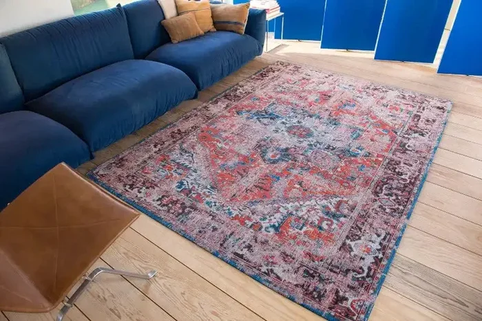 Antiquarian Heriz 8703 Classic Brick Washable Rug