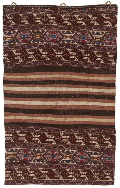 ANTIQUE ARMENIAN SOUMAKH BAG FACE 3’4″ X 5’3″