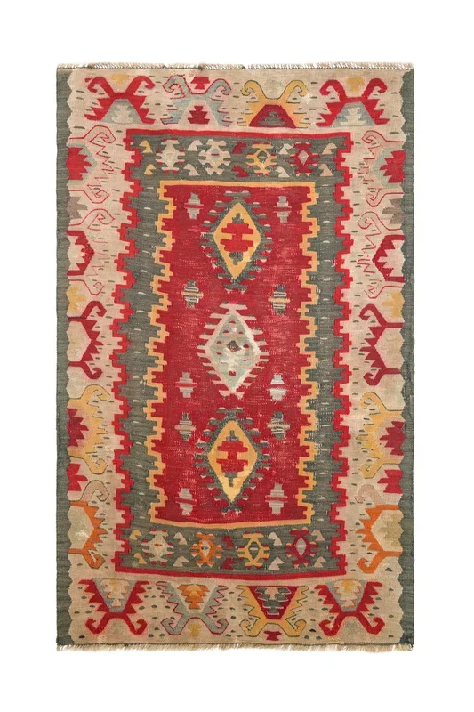 Antique Indian Maharajah Painting Textile 4’11” x 1’8″