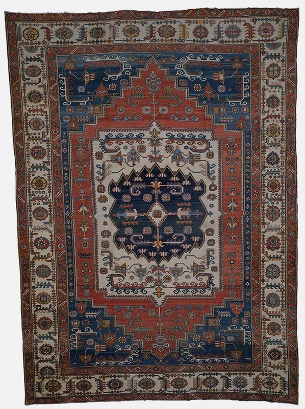 Antique Persian Bakshaish Rug – 12′ x 16′