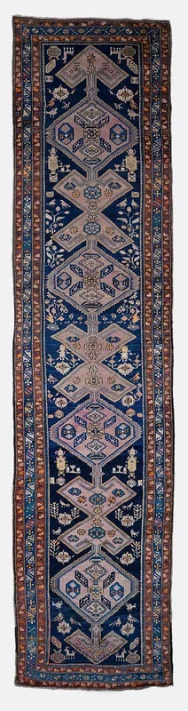 Antique Persian Bakshaish Rug – 3’5″ x 15’9″