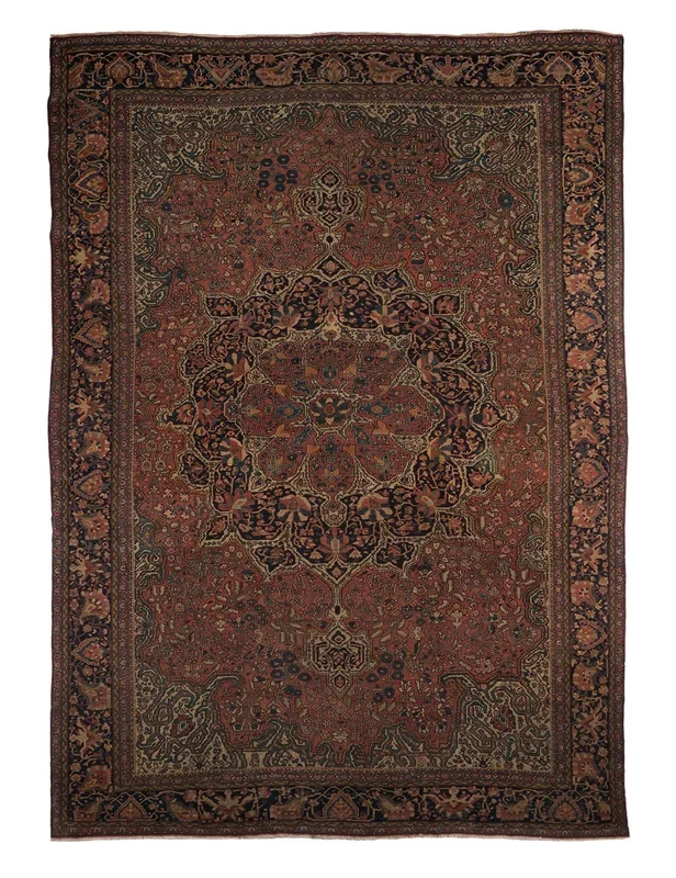Antique Persian Farahan Rug – 8’7″ x 11′