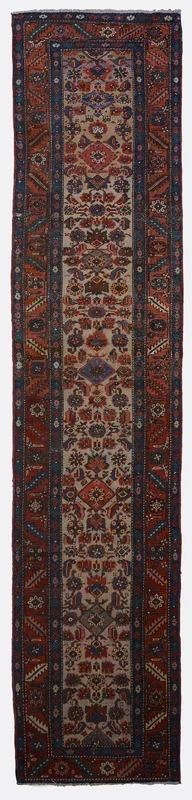Antique Persian Heriz Rug – 2’10” x 13’5″