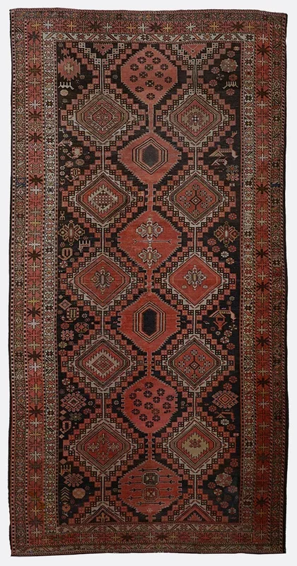 Antique Persian Heriz Rug – 5’8″ x 11’8″
