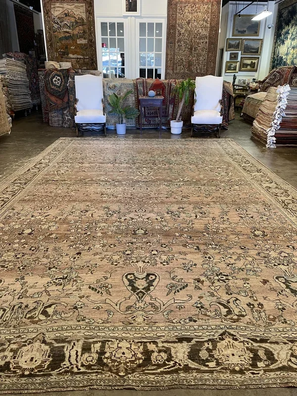 Antique Persian Lilian Rug – 11’2″ x 17′