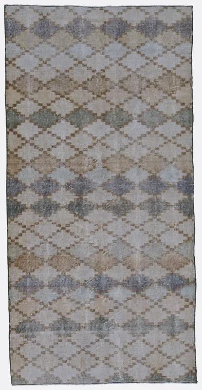 Antique Turkish Chic Rug – 3’3″ x 6’7″