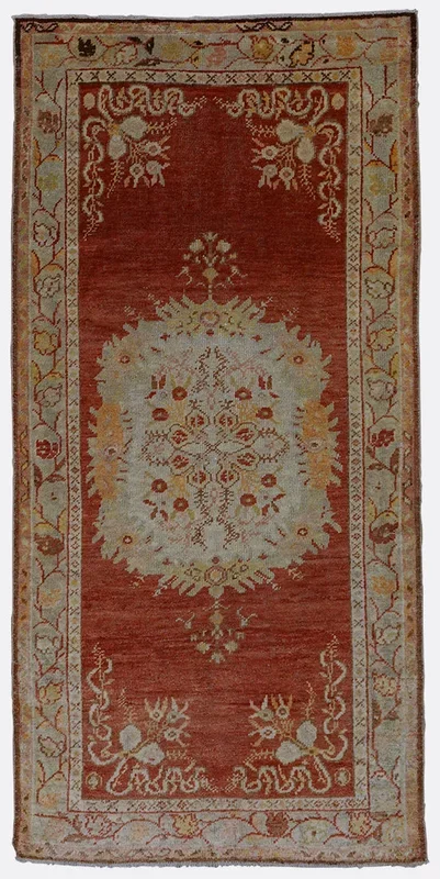 Antique Turkish Guney Rug – 3’2″ x 6’7″