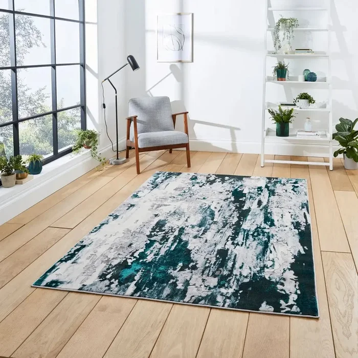 Apollo Think GR580 Grey Green Rug