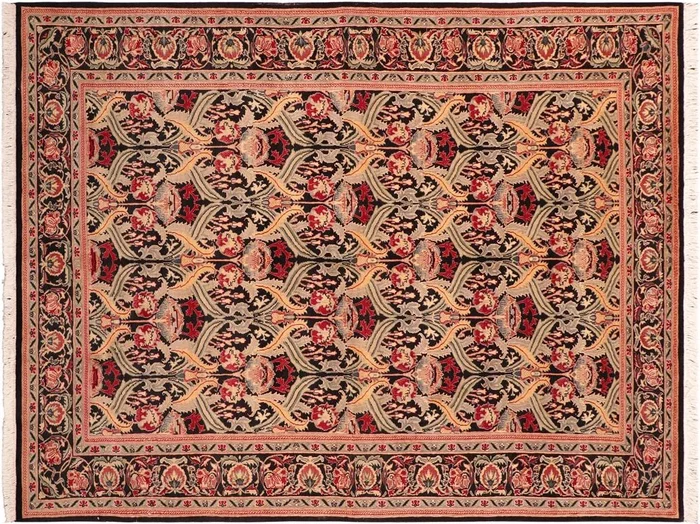 Art Nouveau William Morris Sandi Wool Rug – 6’0” x 9’5”