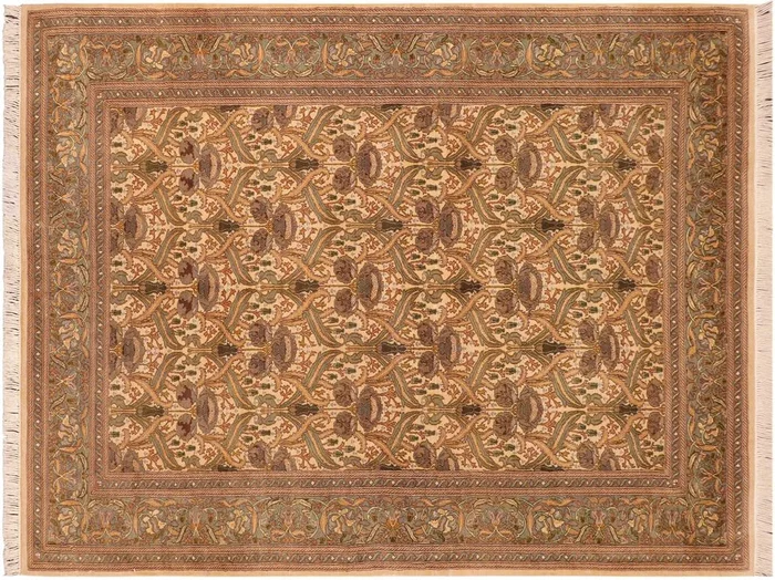Art Nouveau William Morris Sandi Wool Rug – 6’1” x 9’9”