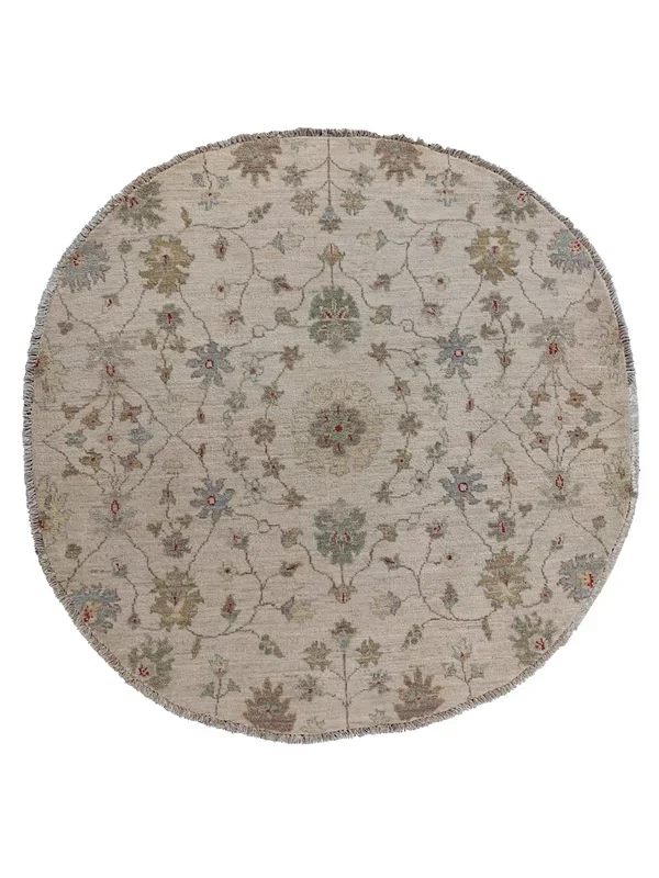 Artisan Patricia Beige Traditional Knotted Rug