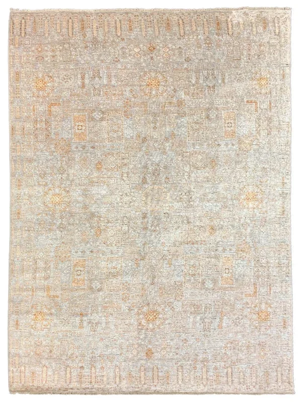 Artisan Vivica Multi Taupe Transitional Knotted Rug