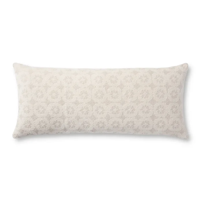 Ava PMH0033 Cotton Indoor Pillow from Magnolia Home by Joanna Gaines x Loloi