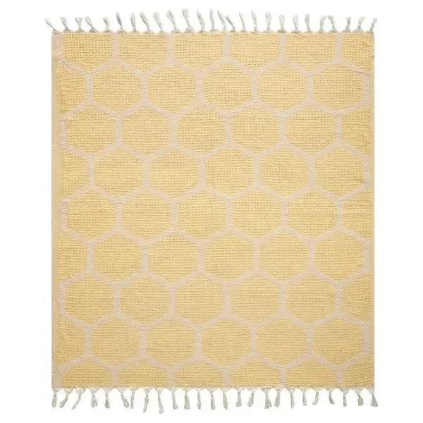 Avery 80298YLW Yellow Throw Blanket