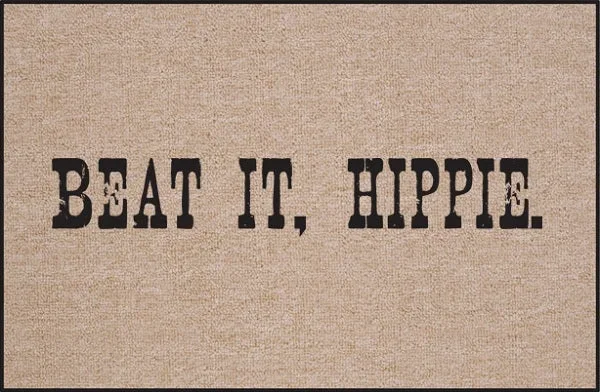Beat It, Hippie Olefin Doormat