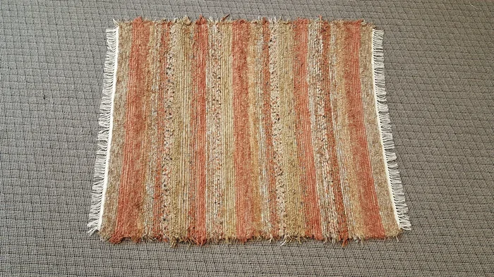Bedroom, Nursery, Entry Way or Dorm Room Rug – 4′ x 56″ Burnt Orange