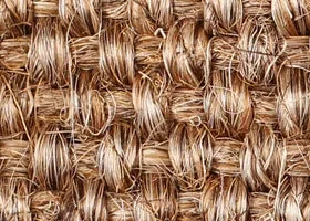 Belgian Adagio Sisal Medium Rug with Belgian Brown Cotton binding