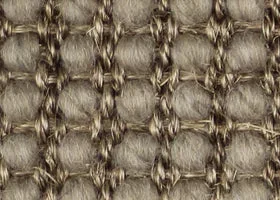 Belgian Molten Grey Lattice Wool and Sisal