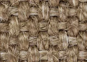 Belgian Silver Birch Sisal small rug with Belgian Ecru Linen binding