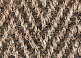 Belgian Silver Herringbone Sisal