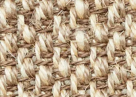 Belgian Trinity Noon Sisal small rug with Belgian Cocoa Cotton binding