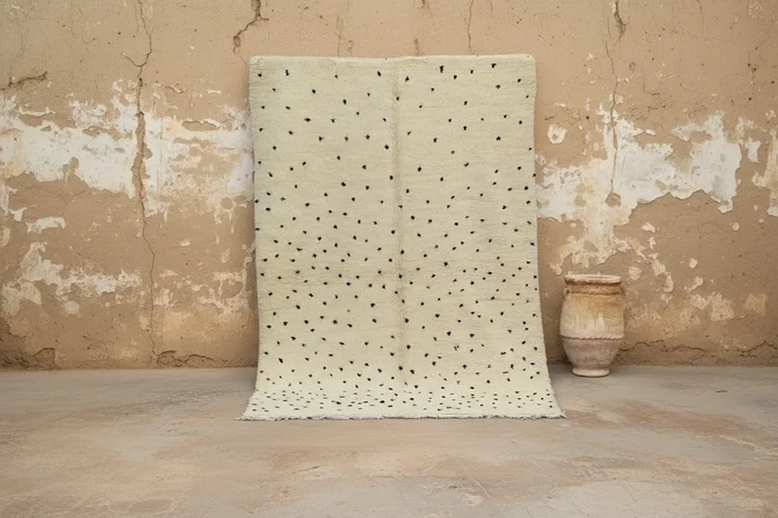 Beni Ouarain Rug, 230 x 155 cm, AZO-639