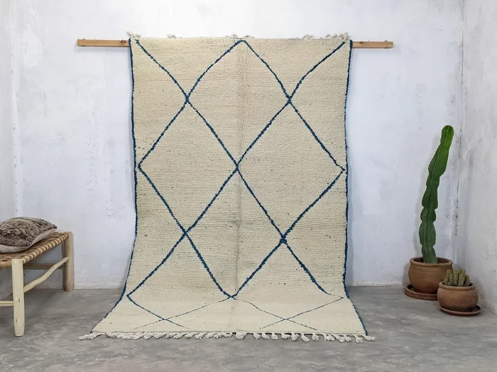 Beni Ouarain Rug, 260 x 155 cm || 8,53 x 5,09 feet, MS-187
