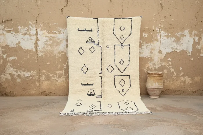 Beni Ouarain Rug, 270 x 150 cm, AZO-641
