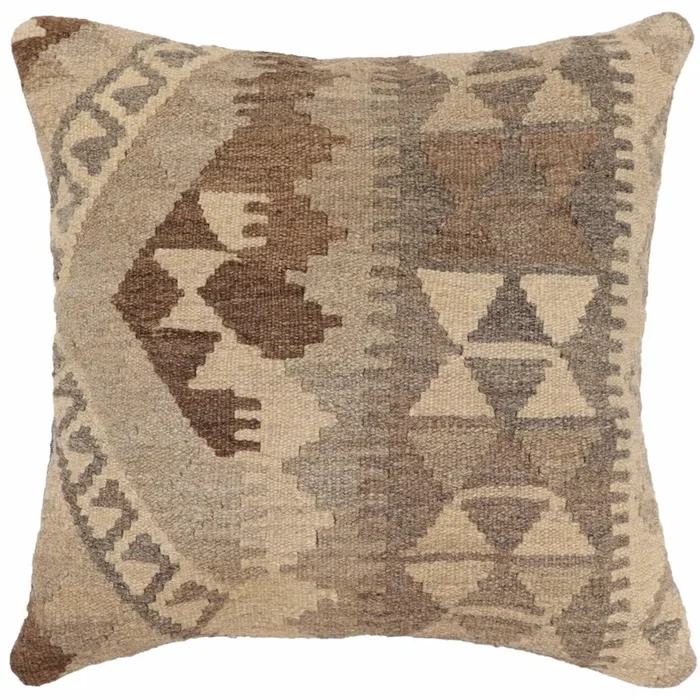 Bohemian Hampton Turkish Hand-Woven Kilim Pillow