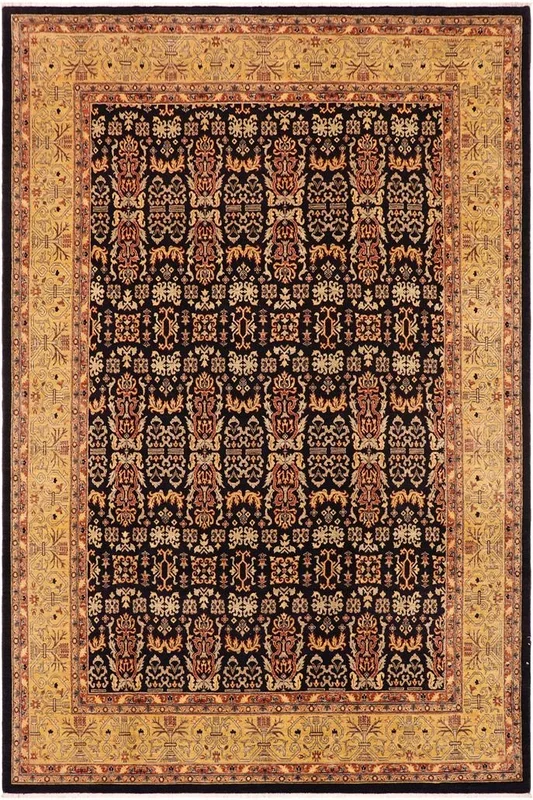 Bohemian Ziegler Kathy Blue/Gold Wool Rug – 9’1” x 11’7”