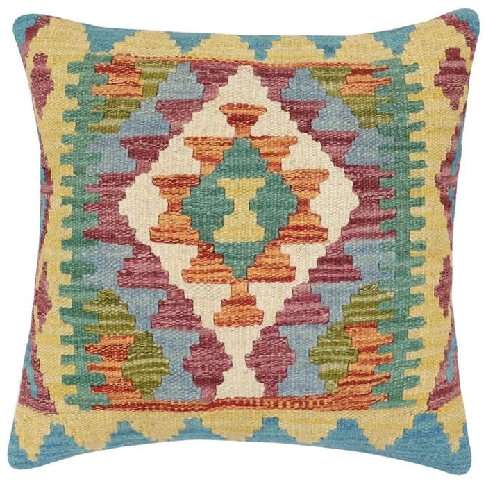 Bohemien Coles Turkish Hand-Woven Kilim Pillow